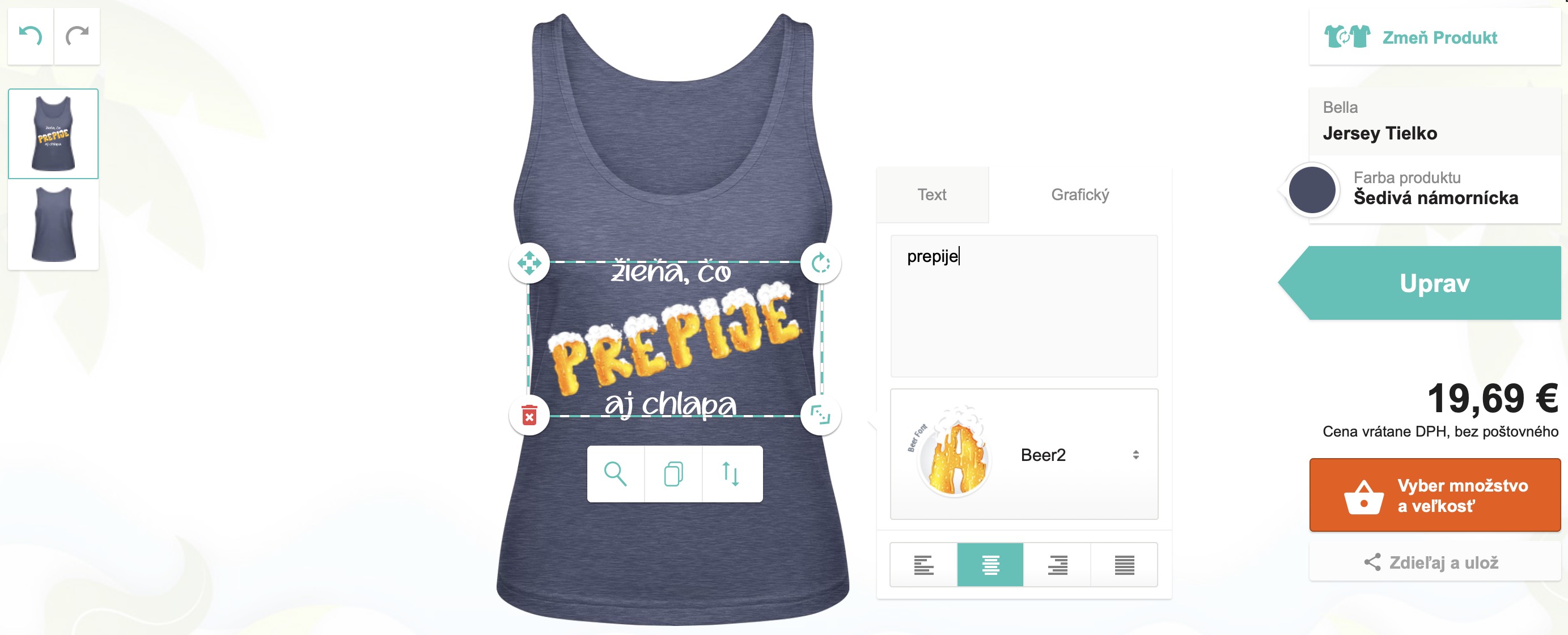 Pánske tričká s motívom piva - puppynator.sk