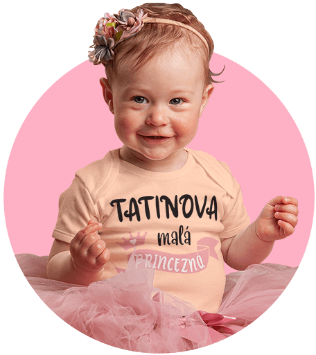 Detske trička s vlastnou potlačou